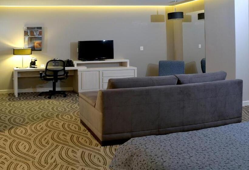 キングサイズベッドのスイートルーム, Holiday Inn Express Pachuca, An Ihg