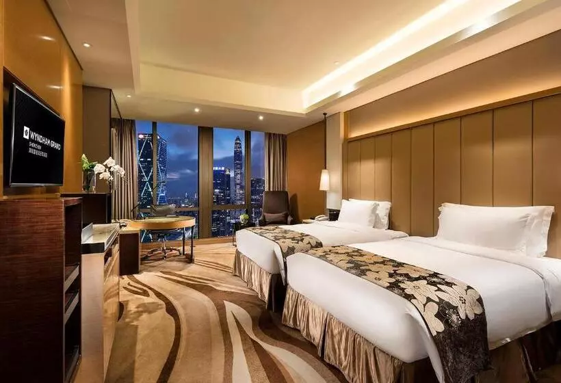 デラックスルーム, Shenzhen Futian Wyndham Grand