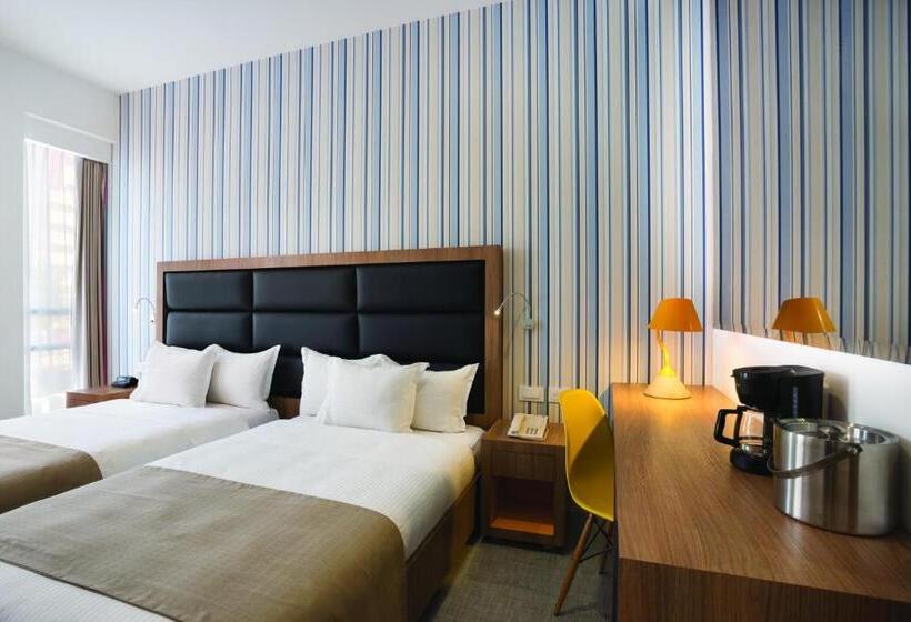 스탠다드 룸 더블 침대 2개, Tryp By Wyndham Wtc Mexico