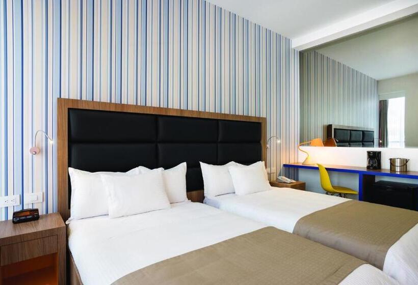 스탠다드 룸 더블 침대 2개, Tryp By Wyndham Wtc Mexico