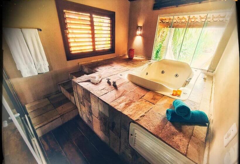 اتاق استاندارد با وان آب گرم, Pousada Spa Dos Amores