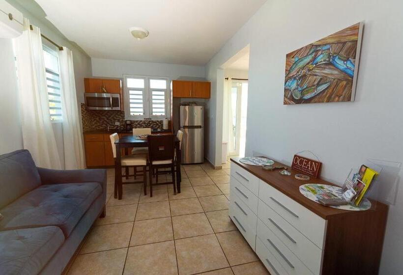 اتاق استاندارد چهار تخته با چشمانداز دریا, Island Charm Culebra Studios & Suites Amazing Water Views From All 3 Apartments Located In Culebra