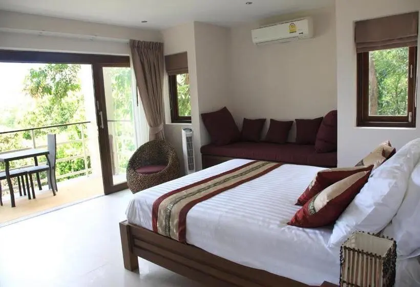 デラックススタジオ, Koh Phangan Pavilions Serviced Apartments
