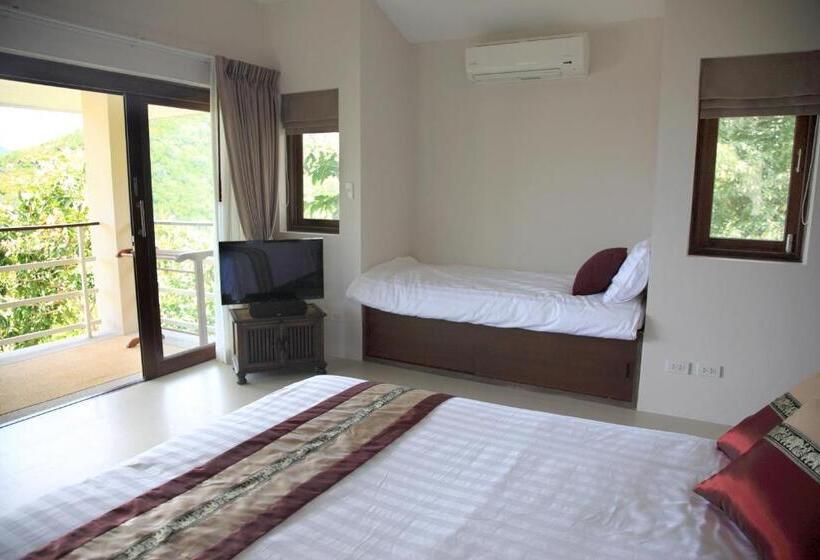 סטודיו סטנדרטי נוף לים, Koh Phangan Pavilions Serviced Apartments
