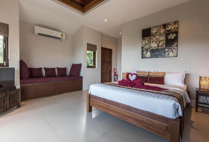 סטודיו סטנדרטי נוף לים, Koh Phangan Pavilions Serviced Apartments