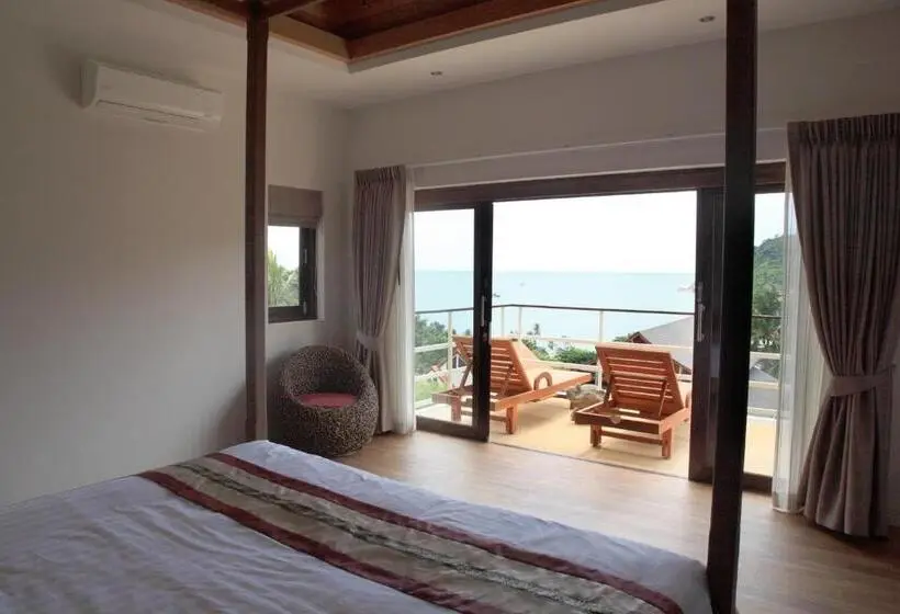 海の見える１ベッドルームアパートメント, Koh Phangan Pavilions Serviced Apartments
