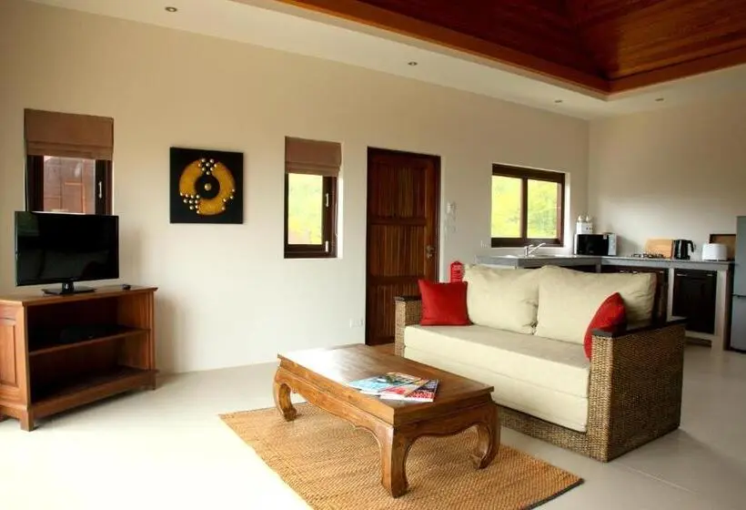 海の見える１ベッドルームアパートメント, Koh Phangan Pavilions Serviced Apartments
