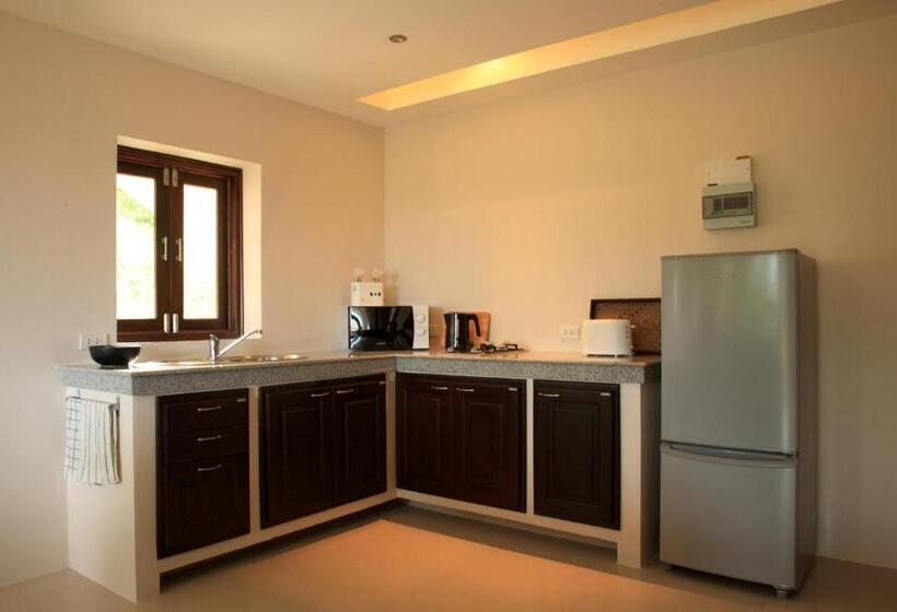 דירת חדר דלוקס, Koh Phangan Pavilions Serviced Apartments