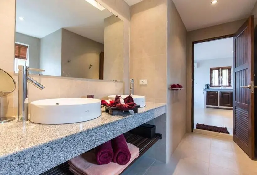 １ベッドルームのデラックスアパートメント, Koh Phangan Pavilions Serviced Apartments