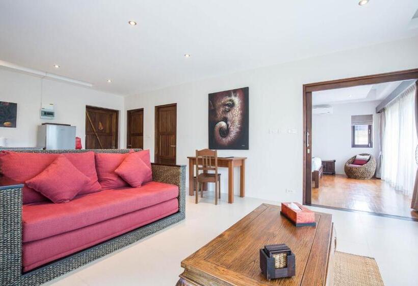 דירת חדר דלוקס, Koh Phangan Pavilions Serviced Apartments