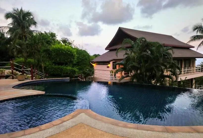 海の見える２ベッドルームアパートメント, Koh Phangan Pavilions Serviced Apartments