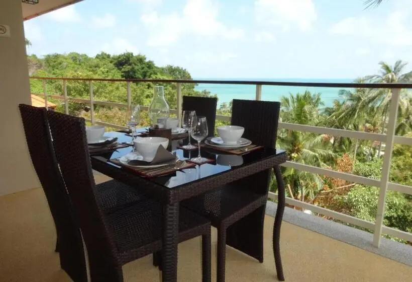 海の見える２ベッドルームアパートメント, Koh Phangan Pavilions Serviced Apartments
