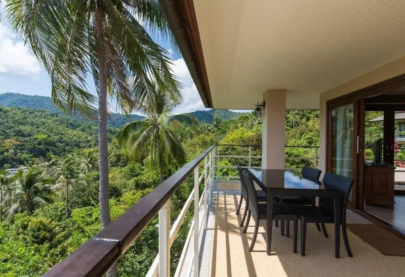 海の見える２ベッドルームアパートメント, Koh Phangan Pavilions Serviced Apartments