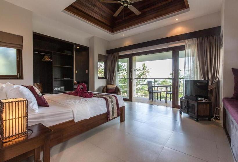 סטודיו סטנדרטי נוף לים, Koh Phangan Pavilions Serviced Apartments