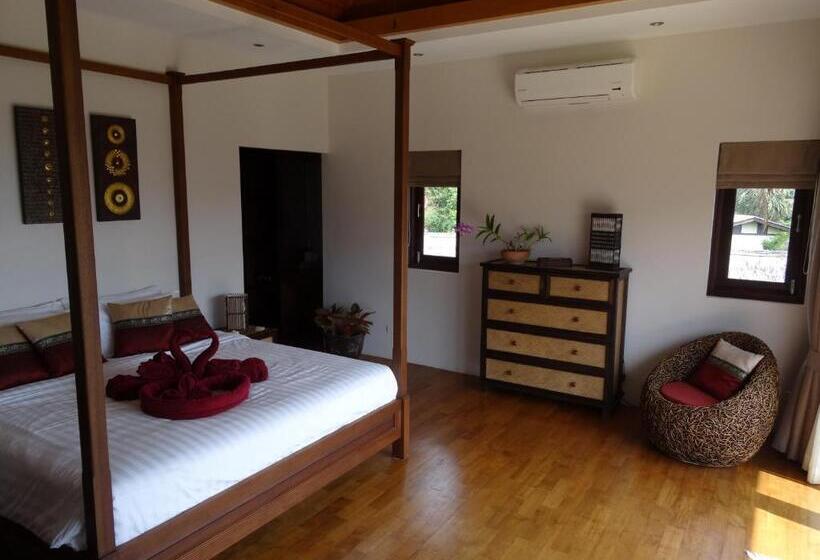 דירת חדר נוף לים, Koh Phangan Pavilions Serviced Apartments