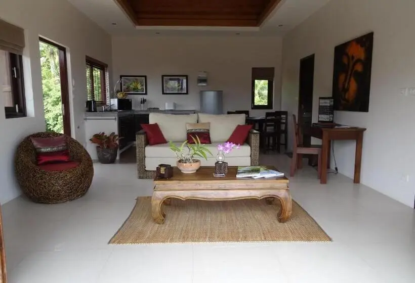 海の見える１ベッドルームアパートメント, Koh Phangan Pavilions Serviced Apartments