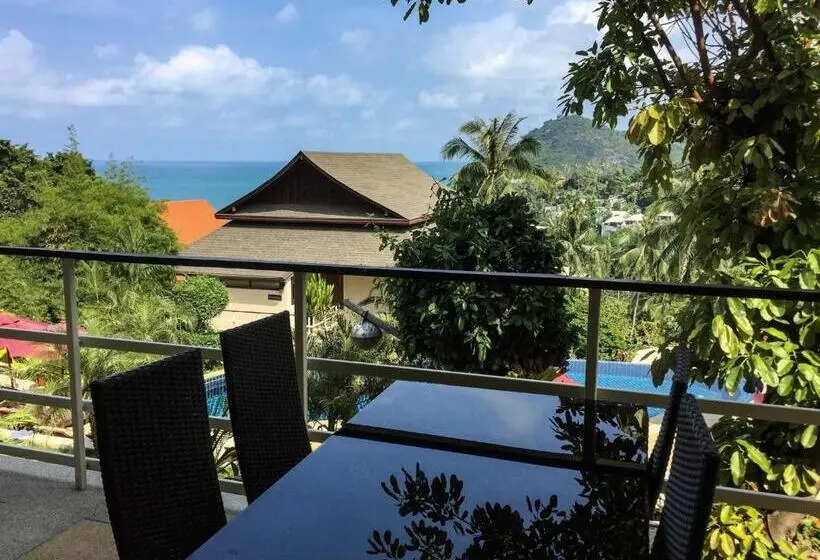 １ベッドルームのデラックスアパートメント, Koh Phangan Pavilions Serviced Apartments