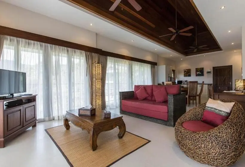 海の見える２ベッドルームアパートメント, Koh Phangan Pavilions Serviced Apartments