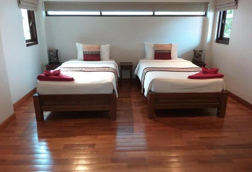 דירת 2 חדרים נוף לים, Koh Phangan Pavilions Serviced Apartments