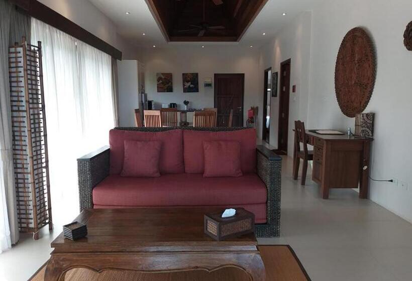 דירת 2 חדרים נוף לים, Koh Phangan Pavilions Serviced Apartments