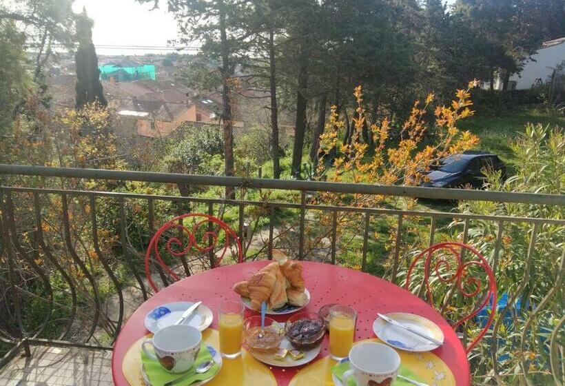 Номер Стандарт Вид на Море, Bed & Diner Les Terrasses De La Palme