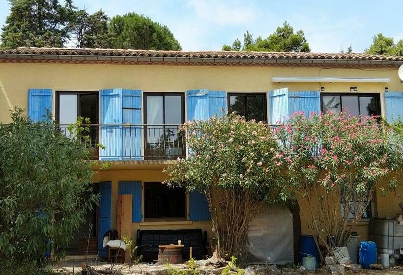 اتاق استاندارد با چشم‌انداز دریا, Bed & Diner Les Terrasses De La Palme