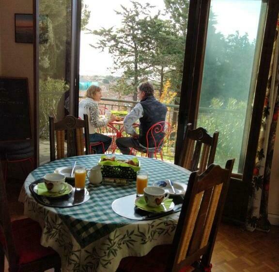 Номер Стандарт Вид на Море, Bed & Diner Les Terrasses De La Palme