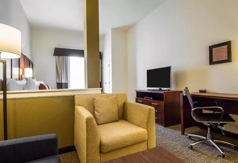 身障者適用スイートルーム, Comfort Suites Woodland  Sacramento Airport