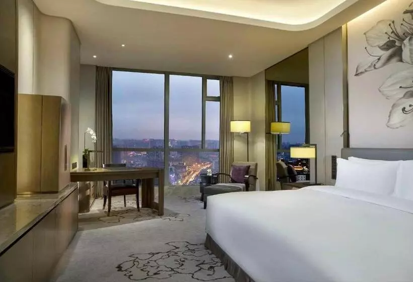キングサイズベッドのデラックスルーム, Kempinski Hotel Changsha