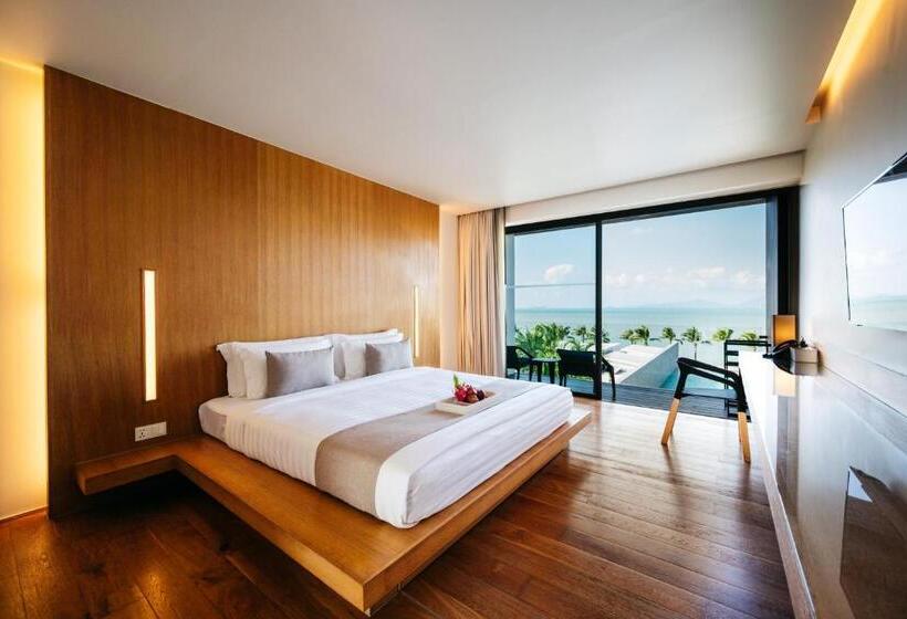 디럭스 룸 바다 전망, Explorar Koh Samui - Adults Only Resort and Spa