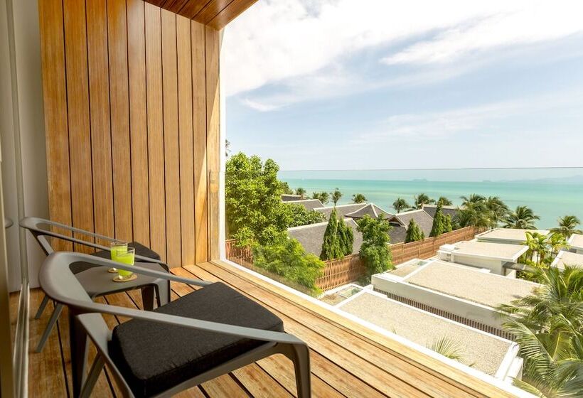 디럭스 룸 바다 전망, Explorar Koh Samui - Adults Only Resort and Spa