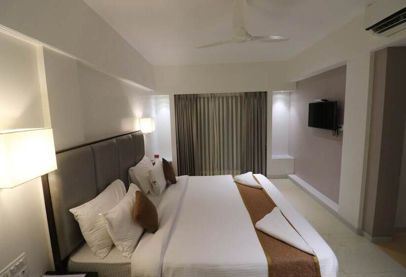 דירת אקזקיוטיב, חדר שינה 1, Abhishek Beach Resort & Spa