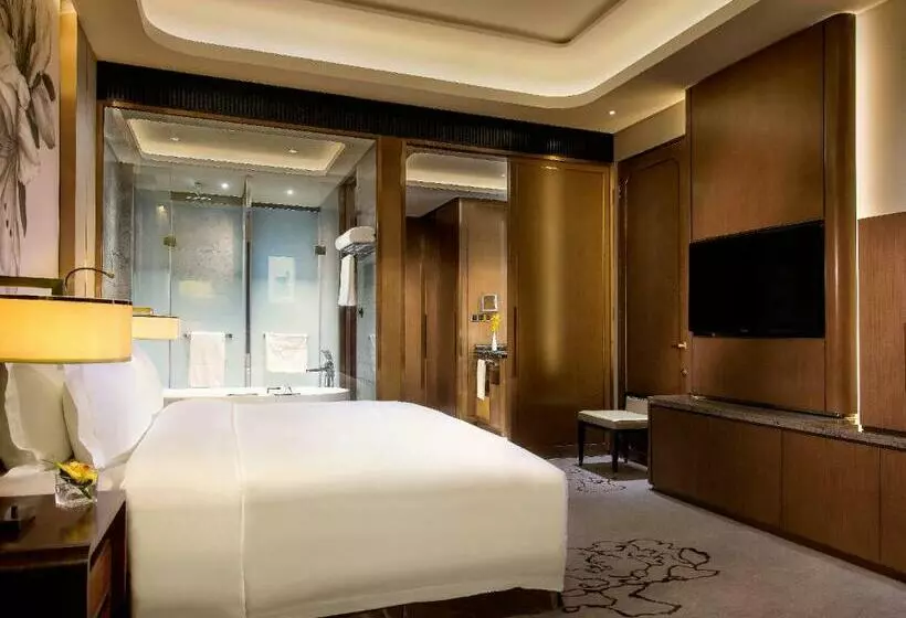 キングサイズベッドのデラックスルーム, Kempinski Hotel Changsha