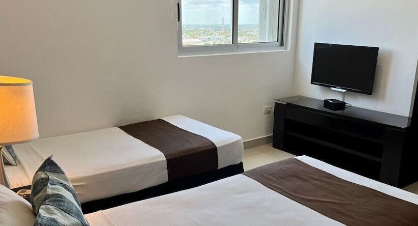 ファミリースイートの２ベッドルーム, Suites Malecon Cancun