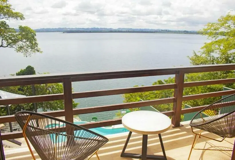 اتاق لوکس, G Boutique Hotel At San Andres Peten