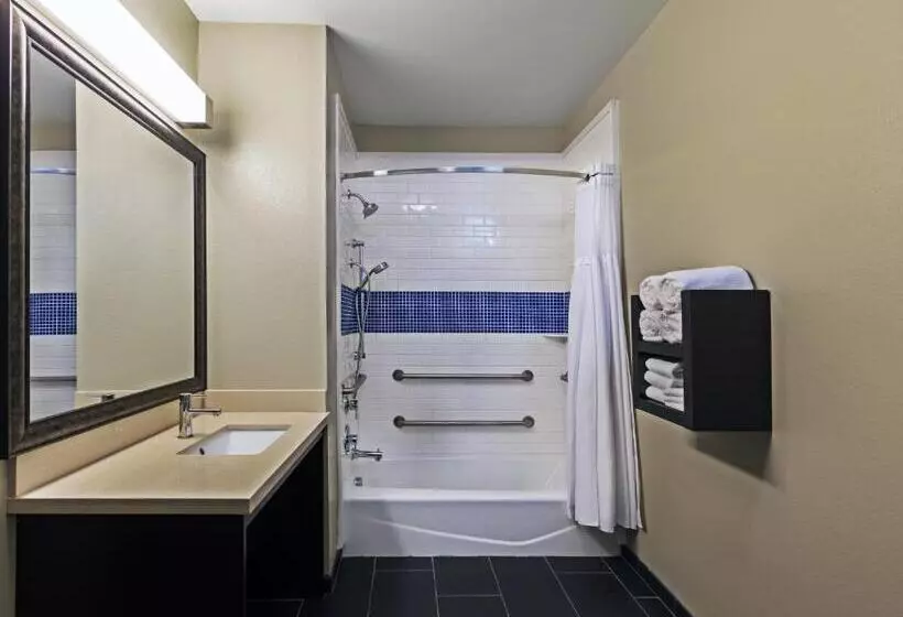 身障者適用キングサイズベッドルーム, Staybridge Suites Fort Worth Fossil Creek, An Ihg
