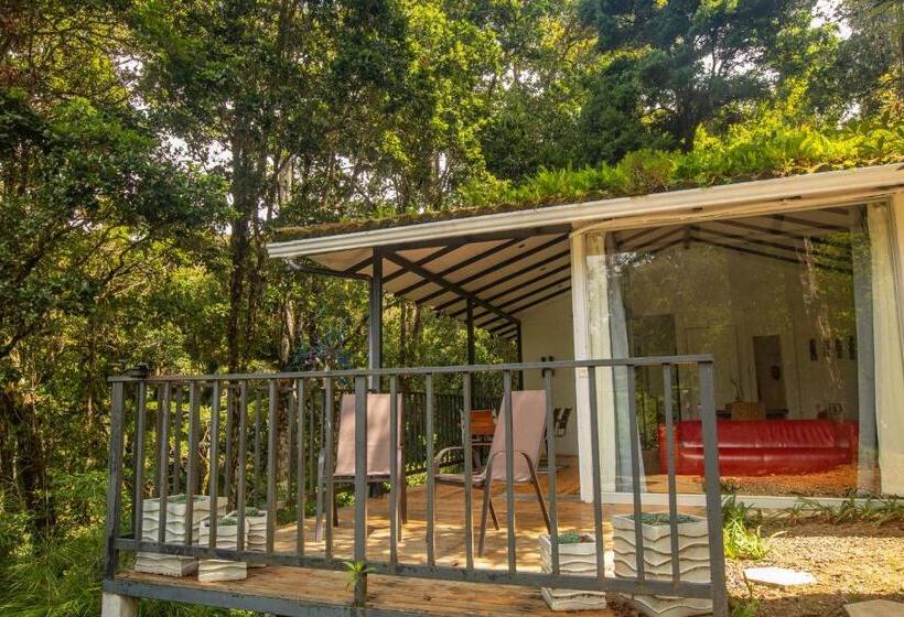 バンガローの２ベッドスタンダードルーム, Dantica Cloud Forest Lodge