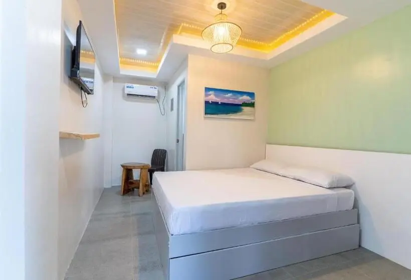 オーシャンビューデラックスルームバルコニー付き, Bamboo Paraiso Resort At Bolo Beach