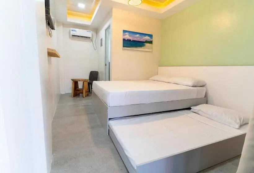 バルコニー付きデラックスルーム, Bamboo Paraiso Resort At Bolo Beach