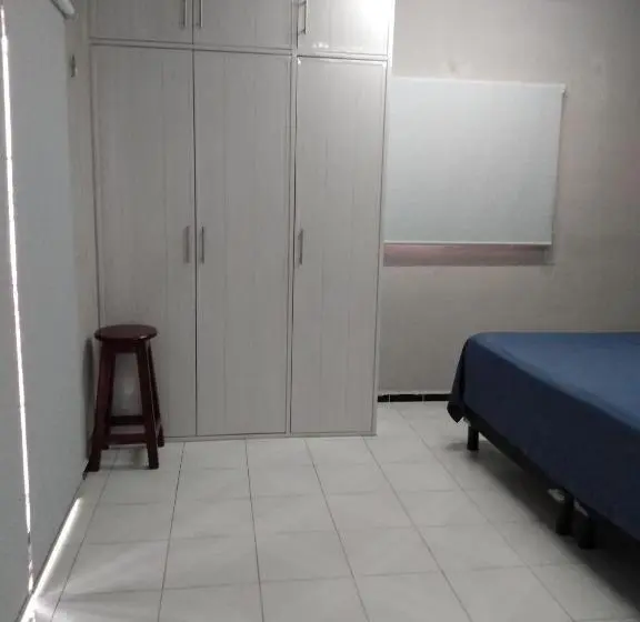 キングサイズベッドのスタンダードルーム, Casa Ixchel 450m To Downtown, Wifi, Hot Water, Ac