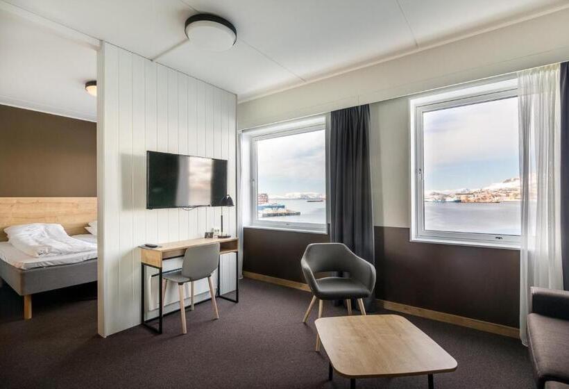 إستوديو قياسى مطل على البحر, Smarthotel Hammerfest