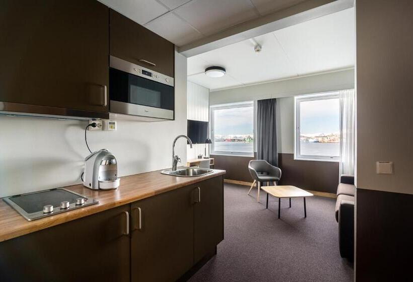 إستوديو قياسى مطل على البحر, Smarthotel Hammerfest