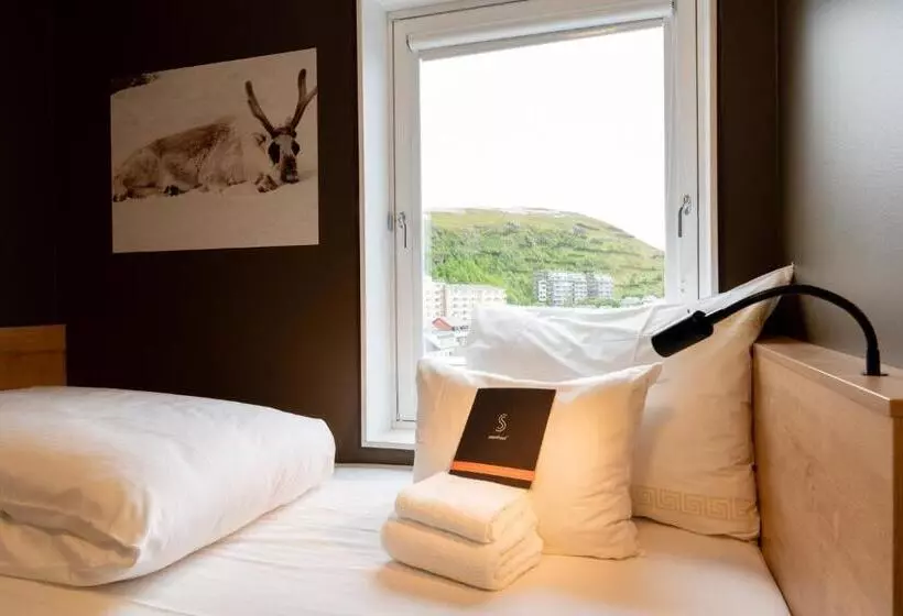 景色の見えるスタンダードシングルルーム, Smarthotel Hammerfest