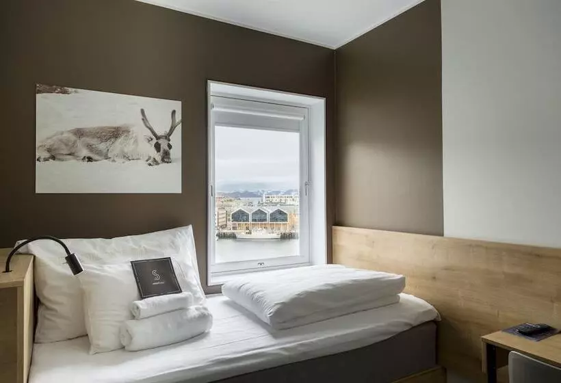景色の見えるスタンダードシングルルーム, Smarthotel Hammerfest
