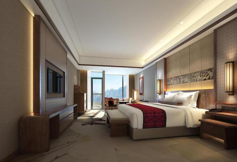 이그제큐티브 룸 킹사이즈 침대, Neodalle Zhangjiajie Wulingyuan