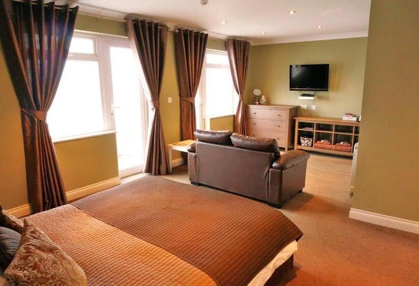 חדר דלוקס עם מרפסת נוף לים, Shoreside Inn