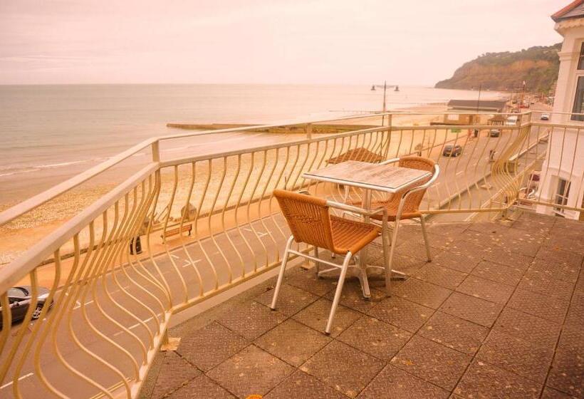 חדר דלוקס עם מרפסת נוף לים, Shoreside Inn