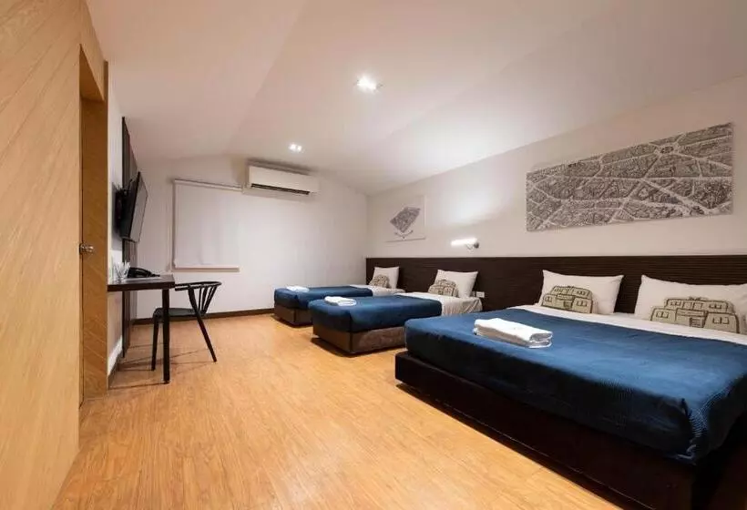 スタンダード4人部屋, Botanic Service Room At Impact Muangthongthani Sha Certified