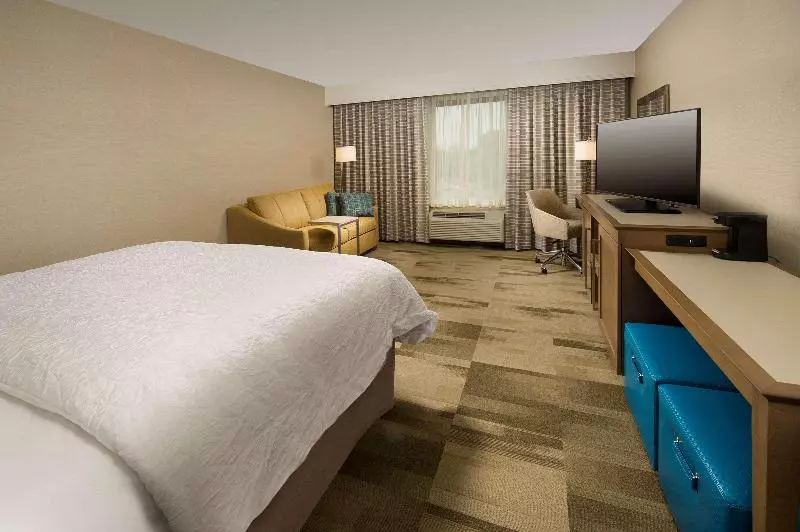 キングサイズベッドのスタンダードルーム, Hampton Inn & Suites Syracuse/carrier Circle