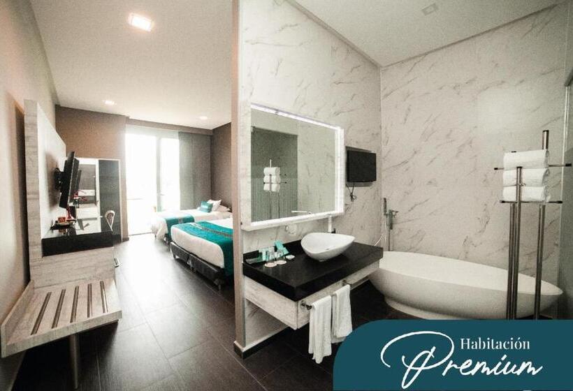 带城市景观的标准间, Punta Diamante Premium